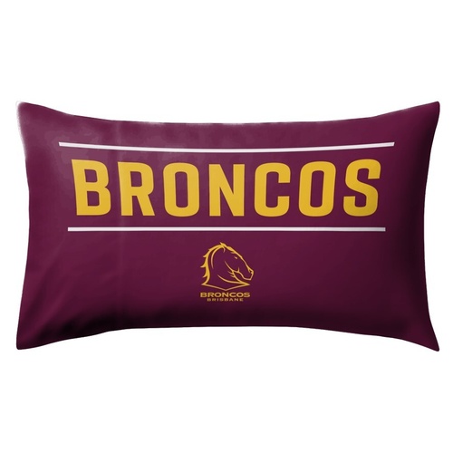 Brisbane Broncos Pillow Case