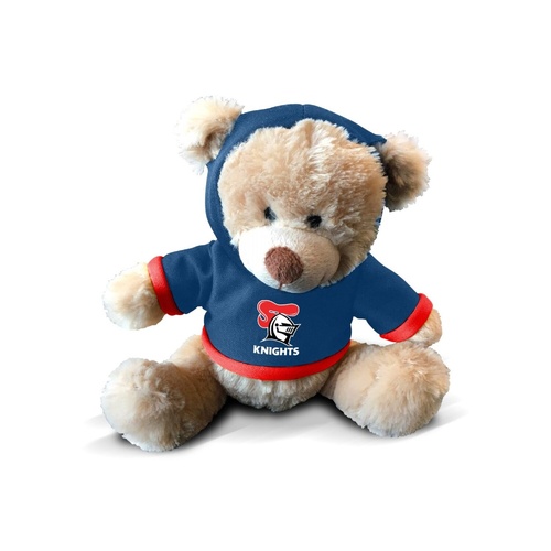 Newcastle Knights Plush Teddy With Hoodie