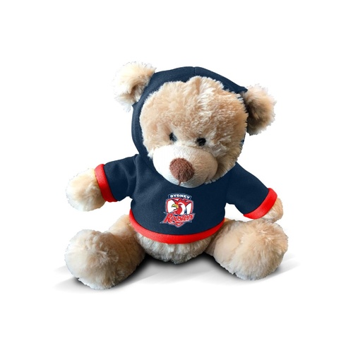 Sydney Roosters Plush Teddy With Hoodie