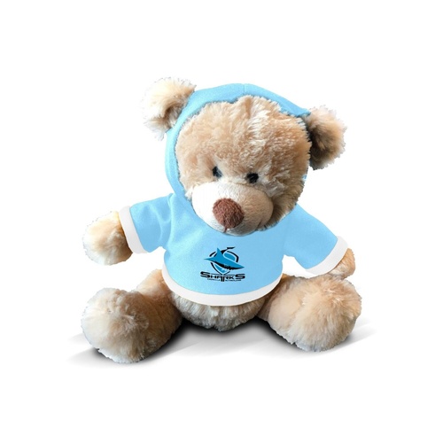 Cronulla Sharks Plush Teddy With Hoodie