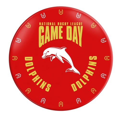 Dolphins NRL Melamine Plate