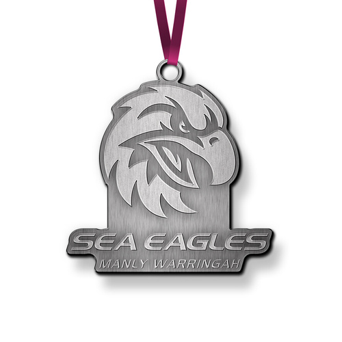 Manly-Warringah Sea Eagles Metal Ornaments