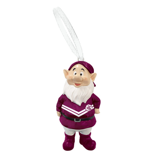 Manly Warringah Sea Eagles Gnome Christmas Tree Ornament