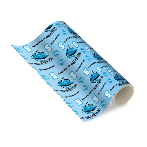 Cronulla Sharks Gift-Wrapping Paper