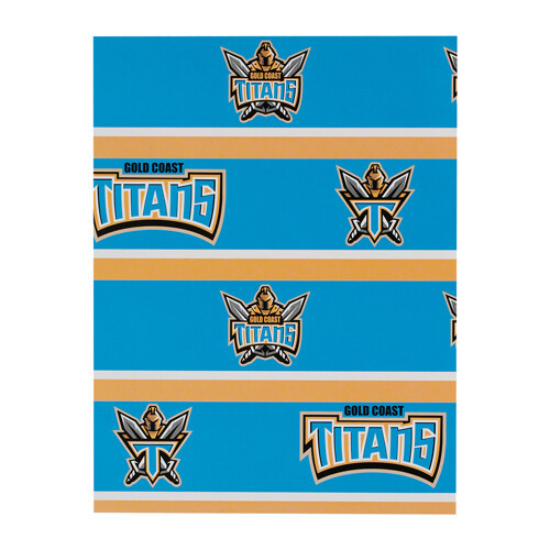 Gold Coast Titans Gift-Wrapping Paper