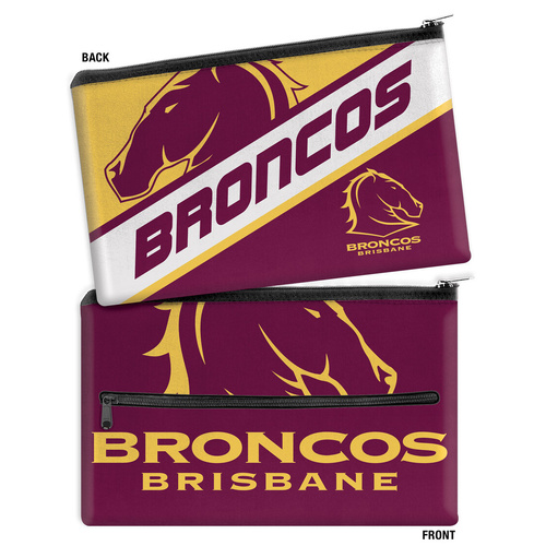 Brisbane Broncos Large Pencil Case