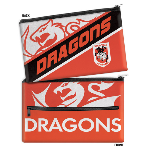 St George Illawarra Dragons Large Pencil Case