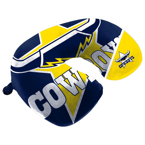 North Queensland Cowboys Travel Neck Pillow