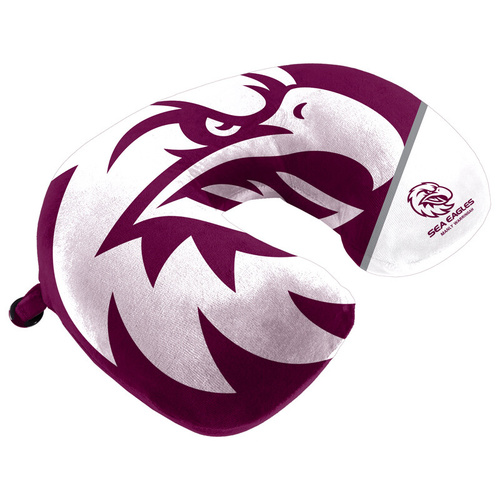 Manly Warringah Sea Eagles Travel Neck Pillow