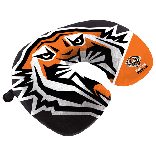 Wests Tigers Travel Neck Pillow