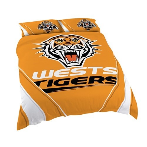Wests Tigers Queen Quilt Cover Set