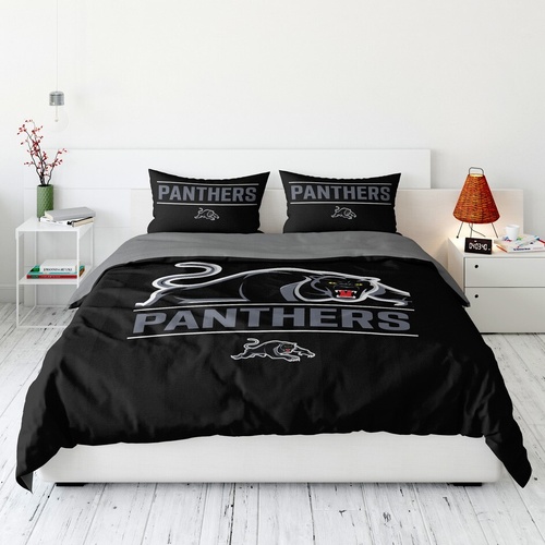 Penrith Panthers Queen Quilt Cover Set