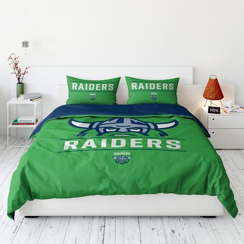 Canberra Raiders Queen Quilt Cover Set