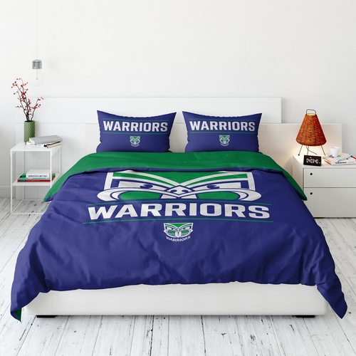 New Zealand Warriors Queen Quilt Cover Set
