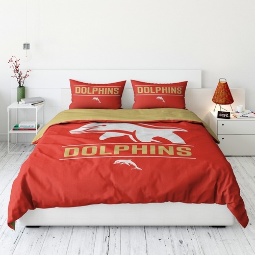 The Dolphins Queen Quilt Cover Set