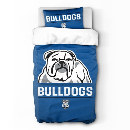 Canterbury-Bankstown BulldogsDog Single Quilt Cover Set