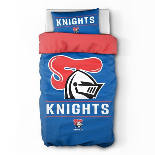 Newcastle Knights Single Quilt Cover Set