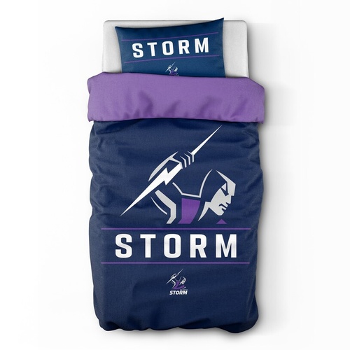 Melbourne Storm Single Quilt Cover Set