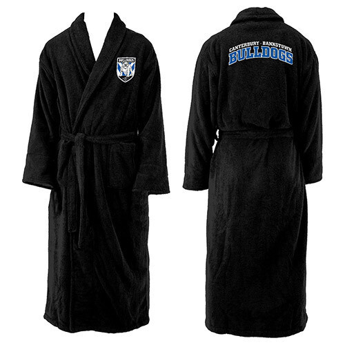 Canterbury-Bankstown Bulldogs Mens Long Sleeve Robe