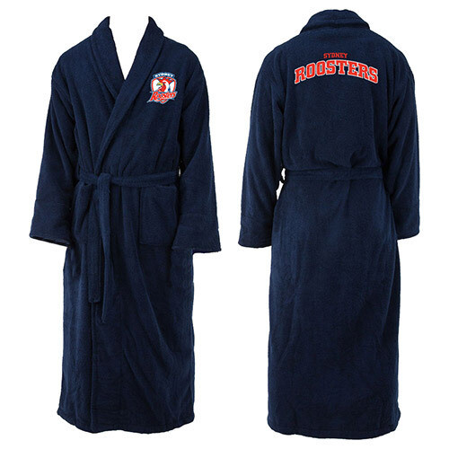 Sydney Roosters Mens Long Sleeve Robe