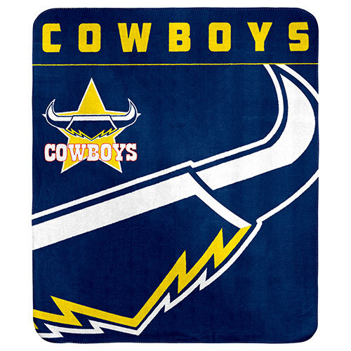 North Queensland Cowboys NRL Polar Fleece Blanket