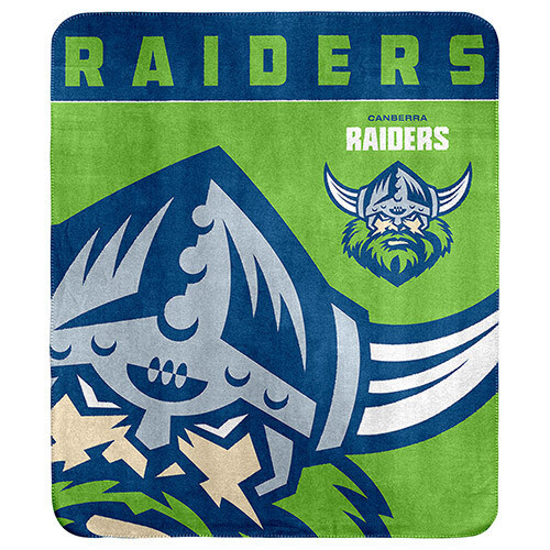 Canberra Raiders NRL Polar Fleece Blanket