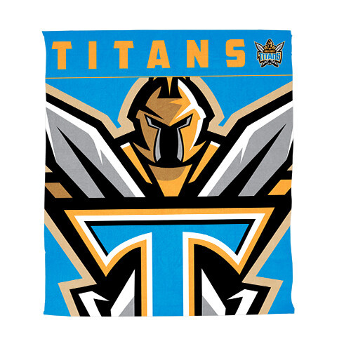 Gold Coast Titans Blanket: Polar Fleece