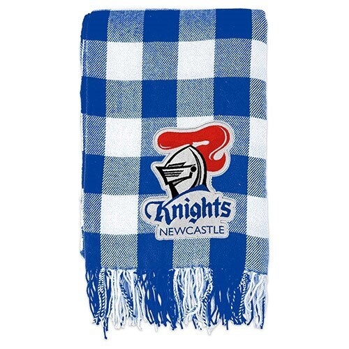 Newcastle Knights Throw Blanket : Tartan Polar Fleece