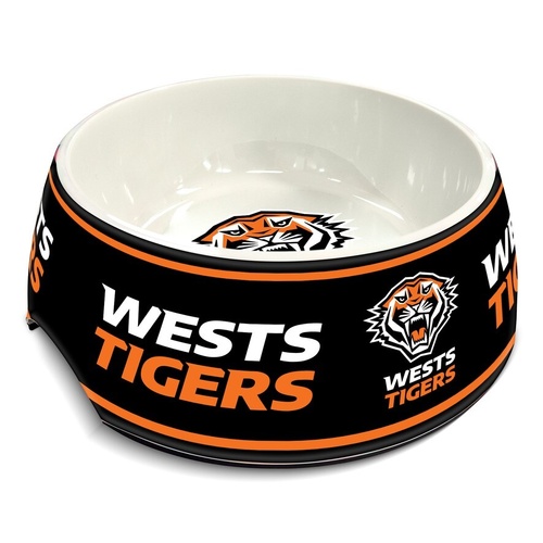 Wests Tigers Dog Bowl 710Ml