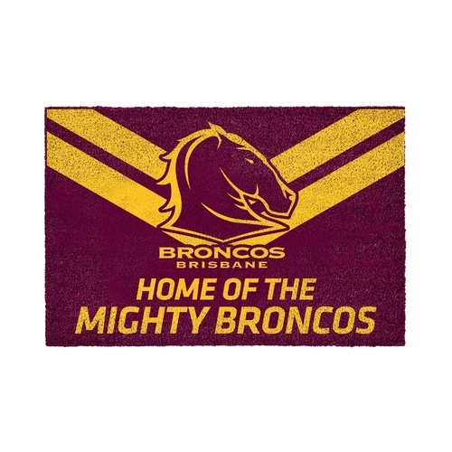 Brisbane Brisbane Broncos Doormat