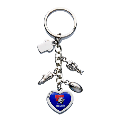 Canterbury Bulldogs Charm Keyring