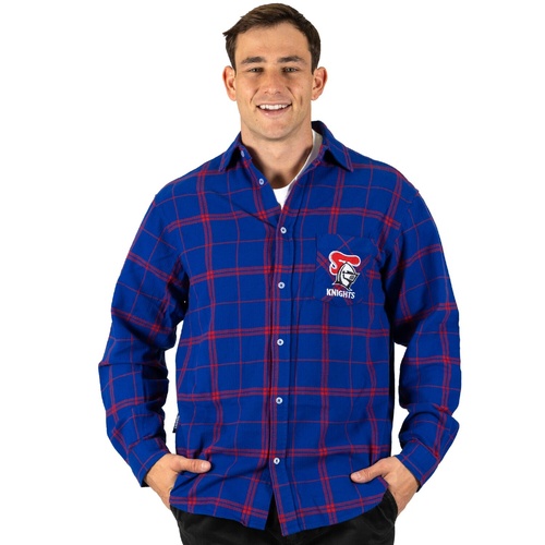 Newcastle Knights Mustang Flannel Shirt
