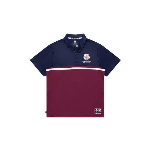 Manly Warringah Sea Eagles NRL Mens Performance Polo