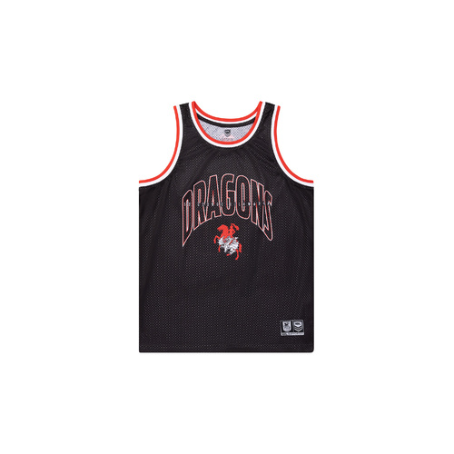 St George Illawarra Dragons NRL Mens Basketball Singlet