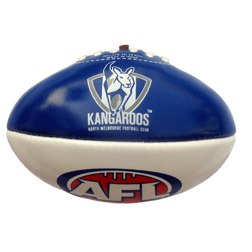 North Melbourne Kangaroos Small 20cm PVC Football