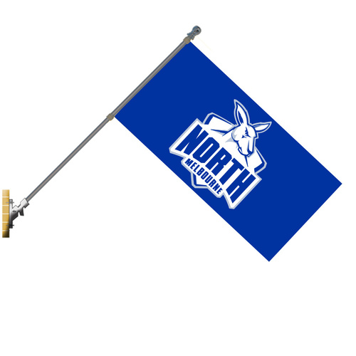 North Melbourne Kangaroos Premium Flag Pole Flag