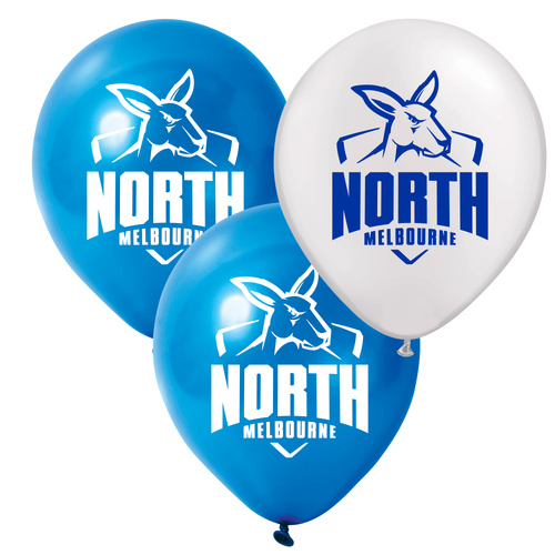 North Melbourne Kangaroos Printed Balloons