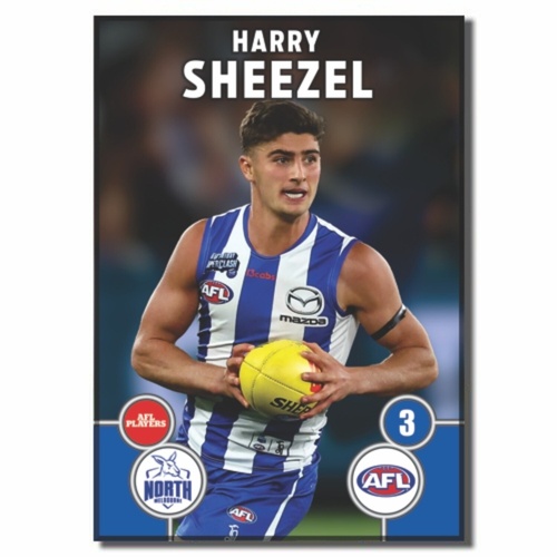 North Melbourne Kangaroos 2026 Player Action Magnet - SHEEZEL