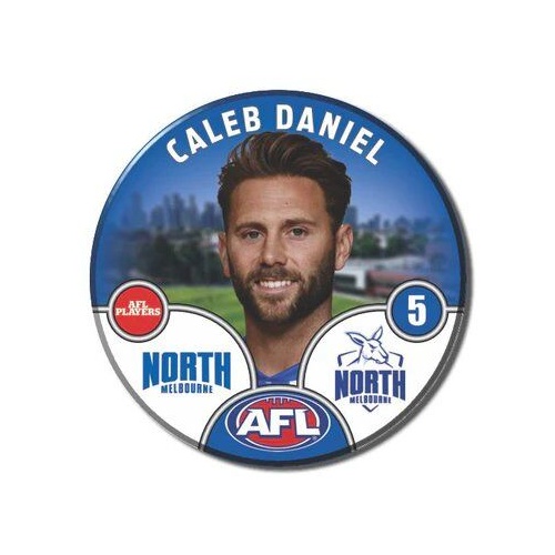 North Melbourne Kangaroos 2025 Player Pin Badge - DANIEL