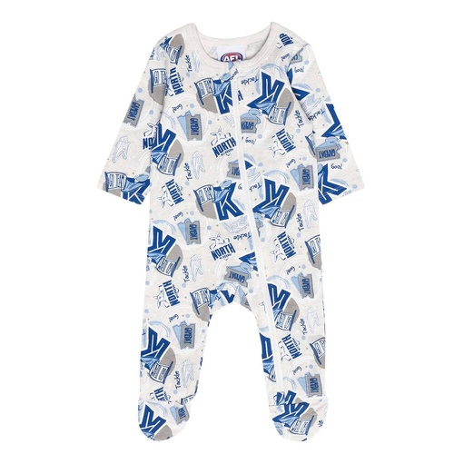 North Melbourne Kangaroos Baby Go Team Onesie
