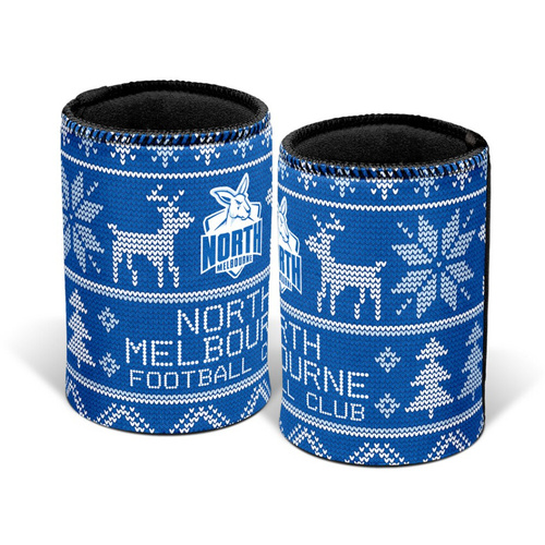 North Melbourne Kangaroos Xmas Stubby Holder