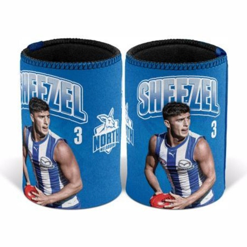 North Melbourne Kangaroos Harry Sheezel Stubby Holder
