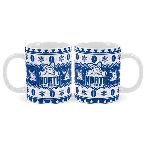 North Melbourne Kangaroos Christmas Coffee Mug