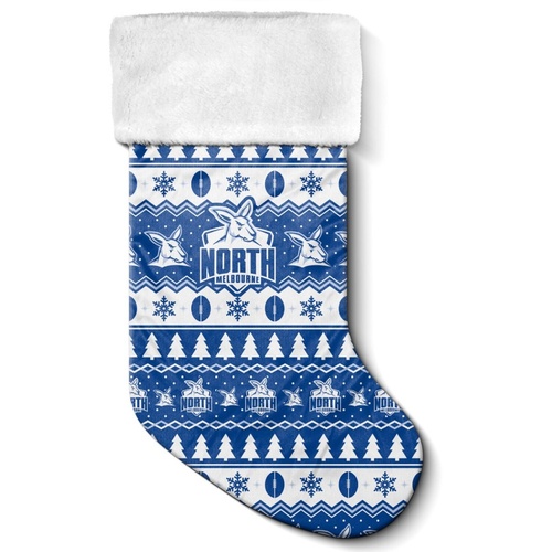 North Melbourne Kangaroos Jumbo Christmas Stocking