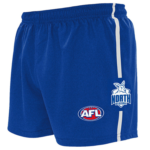 North Melbourne Kangaroos Youths Logo Footy Shorts