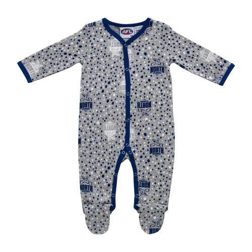 North Melbourne Kangaroos Babies Coverall