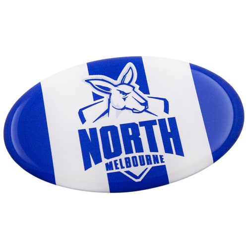 North Melbourne Kangaroos Oval Lensed Team Supporter Logo