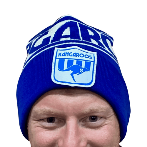 North Melbourne Kangaroos Woollen Australian Made Beanie