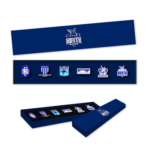 North Melbourne Kangaroos Pin Set Gift Box