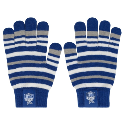 North Melbourne Kangaroos Youths Supporter Gloves